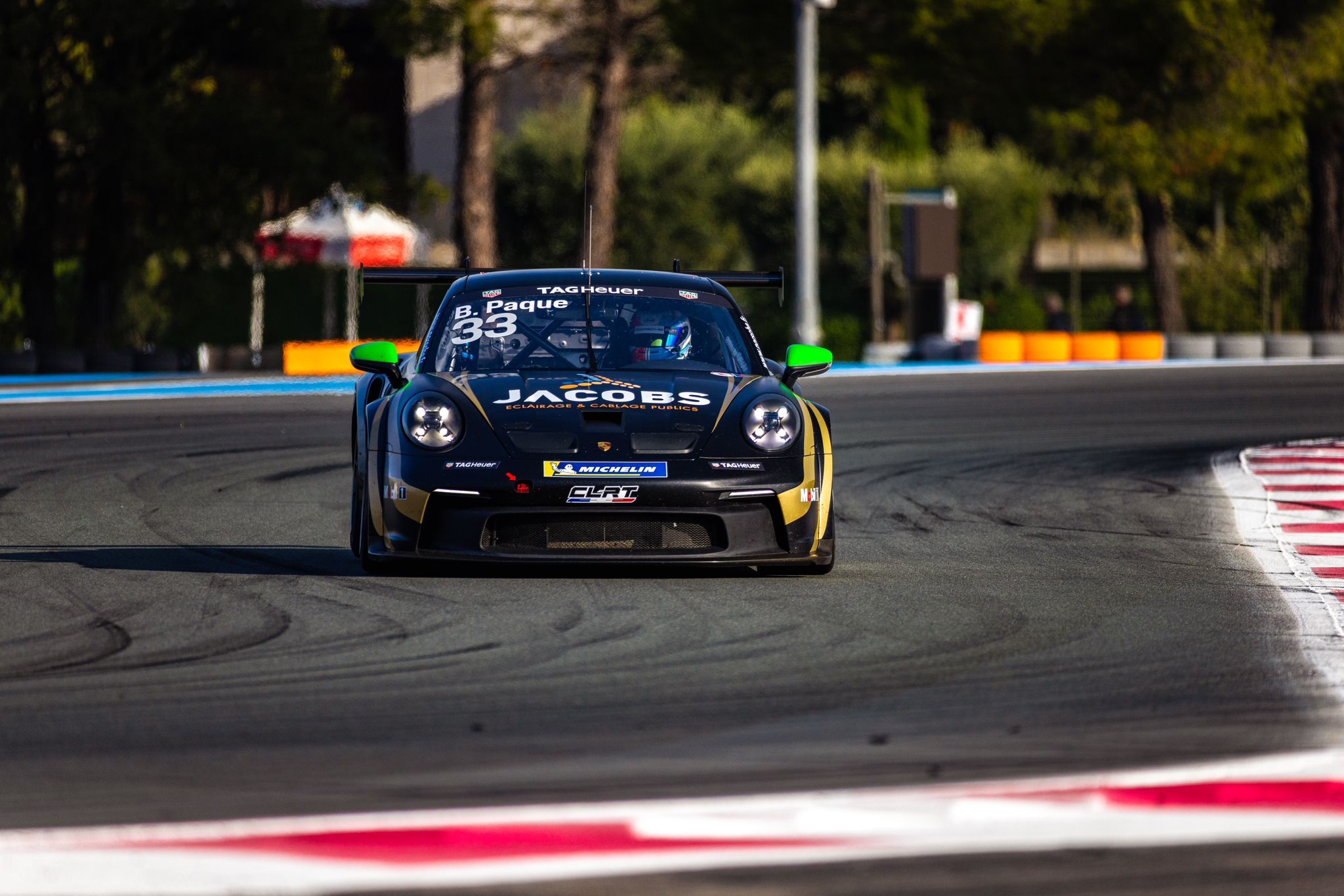 Très gros rythme pour Benjamin Paque en Porsche Carrera Cup France