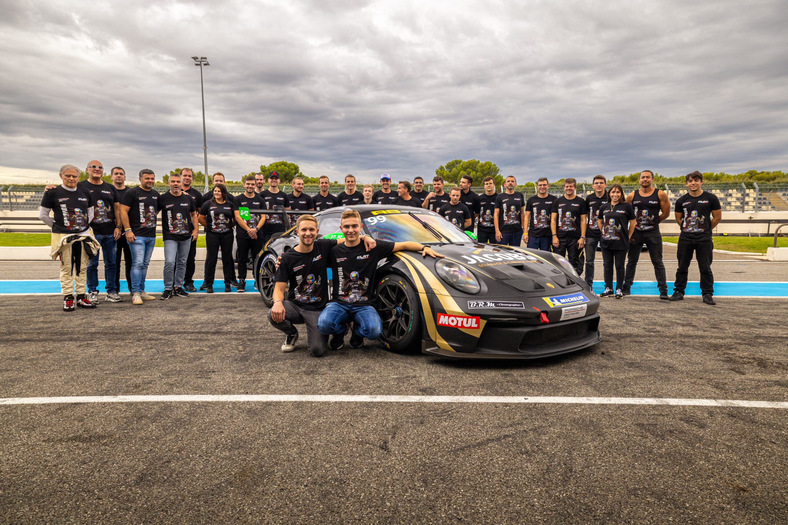 Benjamin Paque décroche le titre en Porsche Sprint Challenge France