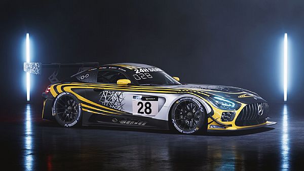 Benjamin Paque au volant d’une Mercedes-AMG GT3 EVO TFT Racing