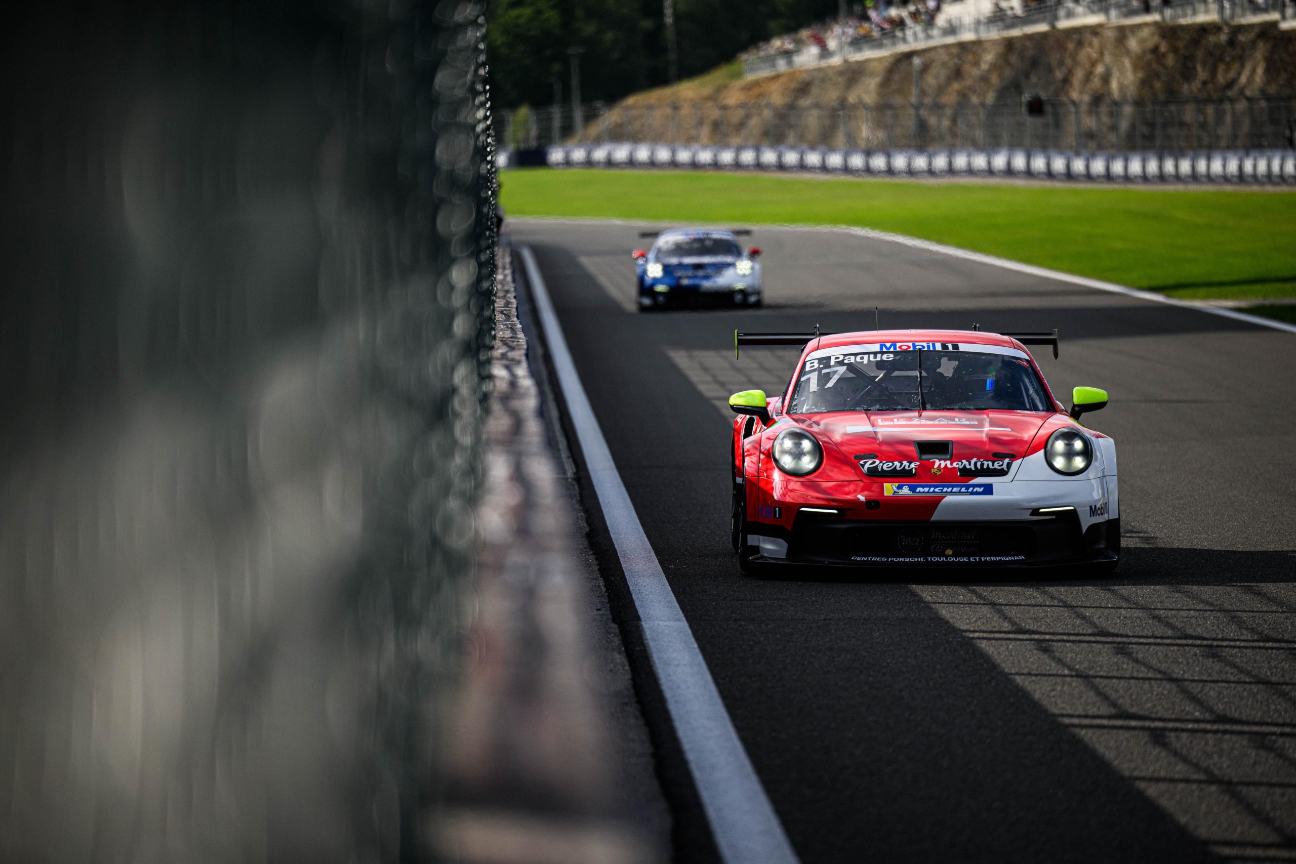 4e meilleur chrono pour Benjamin Paque en Porsche Mobil 1 Supercup !