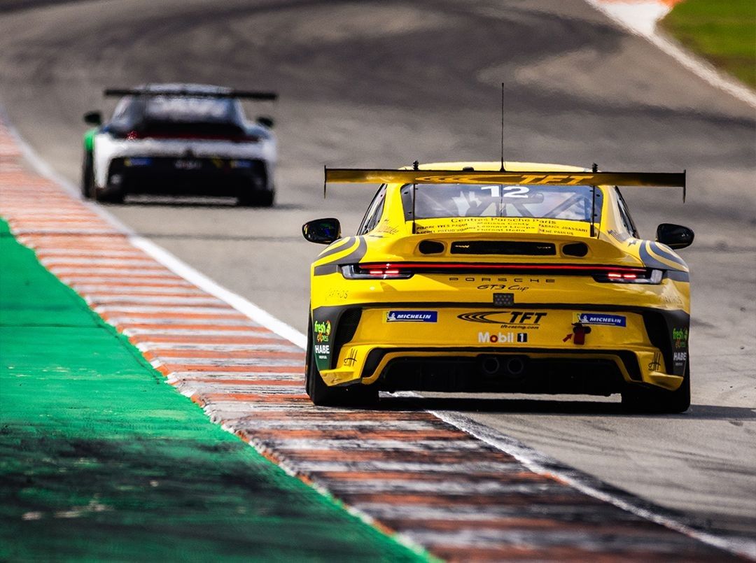 Podium en Porsche Carrera Cup France pour Benjamin Paque